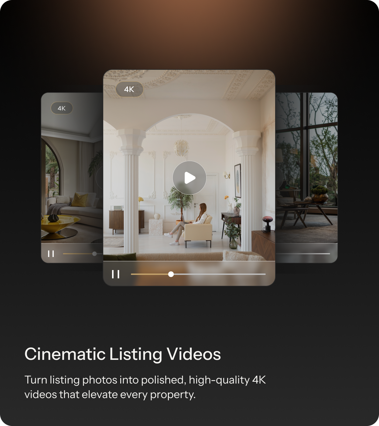 Cinematic Listing Videos