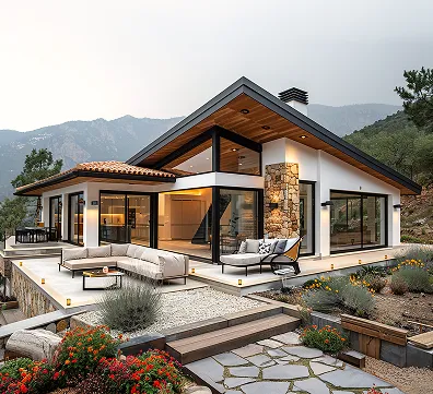 Modern Hillside Residence