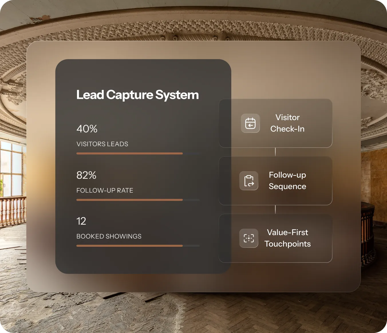 Real estate open house ideas with lead capture and visitor follow-up system