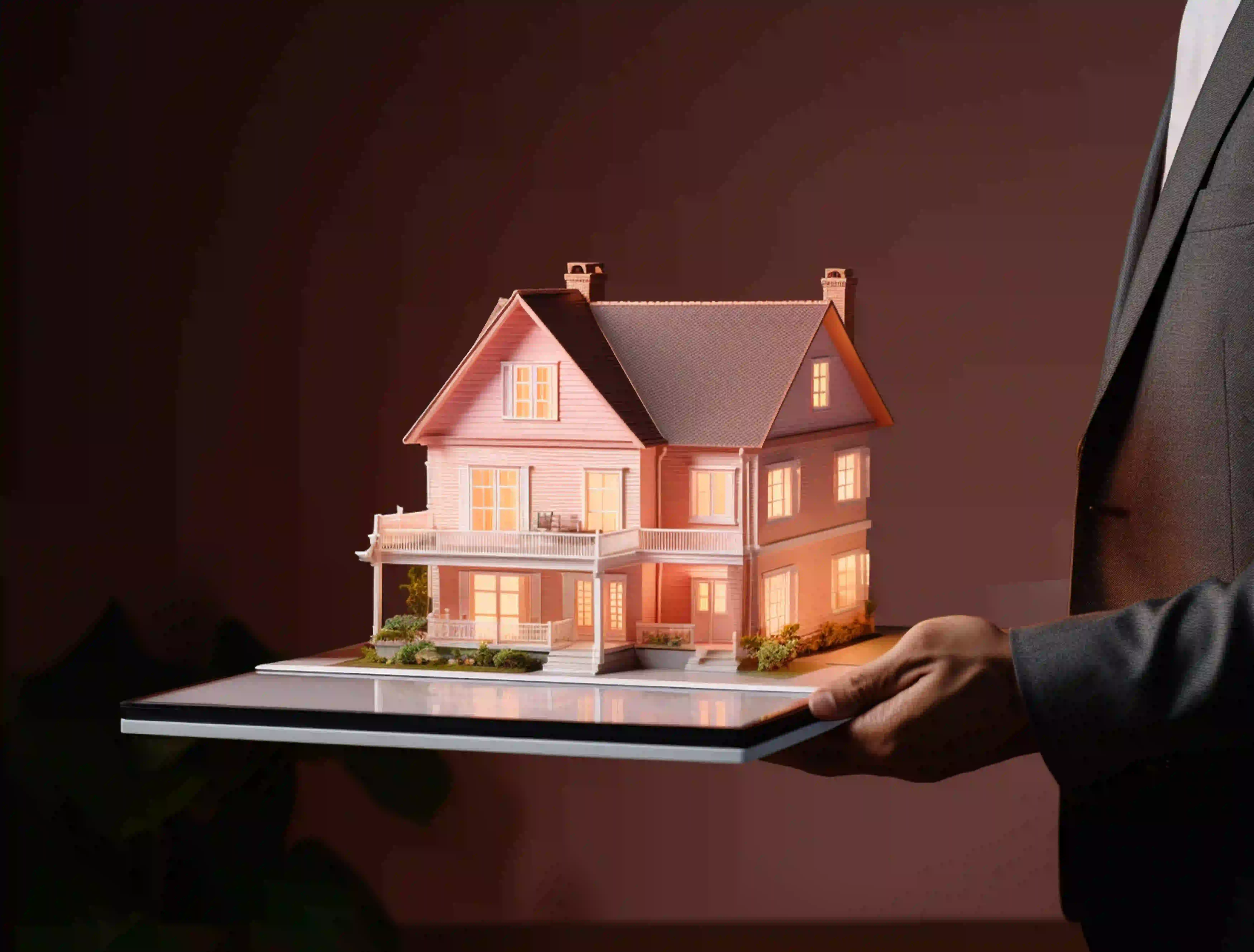 Real estate agent showcasing how to build local authority with property expertise.