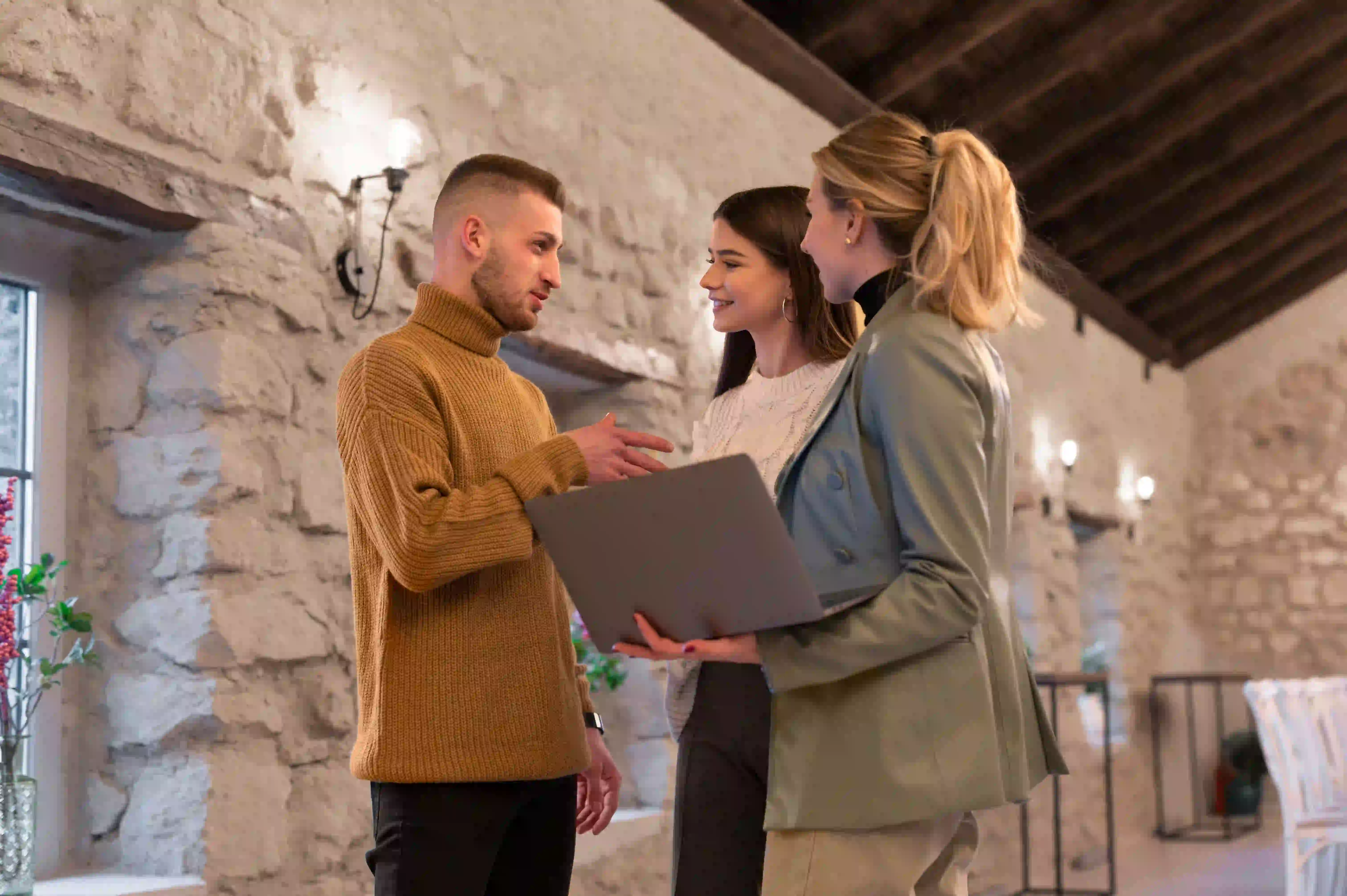 Real estate agent sphere of influence marketing through in-person client relationship meeting