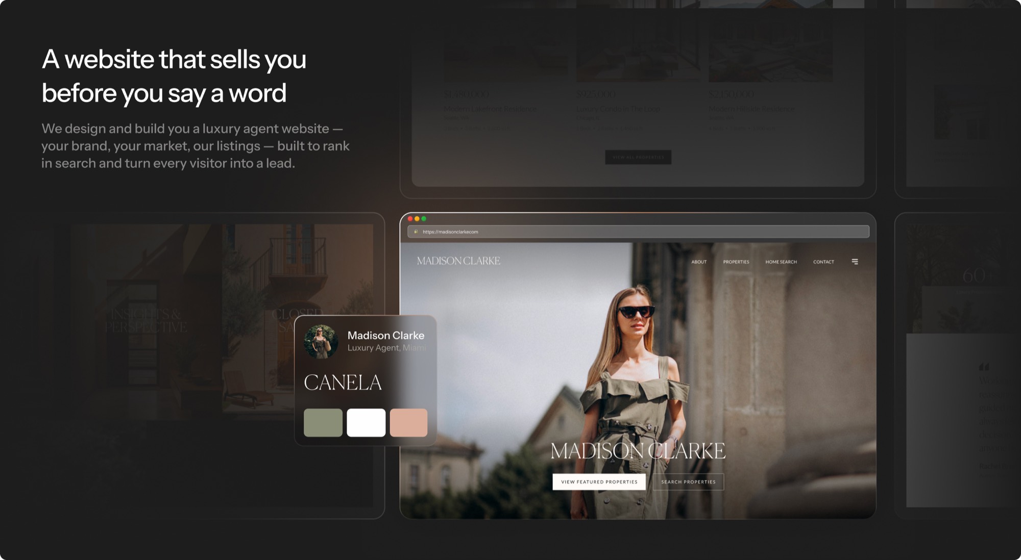 A website that sells you before you say a word